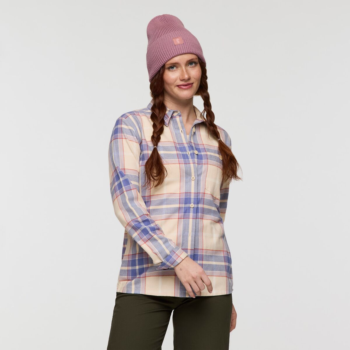 Cream Plaid